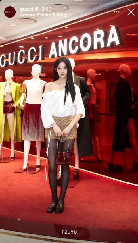 구찌 공식계정 인스스 지효 쯔위 성한빈