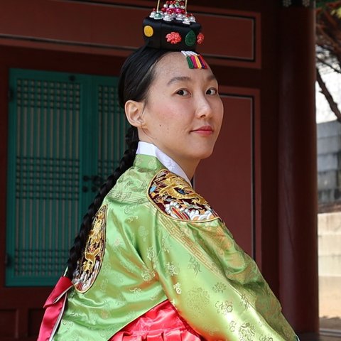 배우 한은교 한복 프로필 사진(박은교)