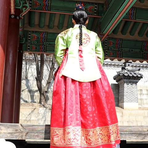 배우 한은교 한복(박은교, Olivia Park)