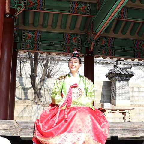 배우 한은교 한복(박은교, Olivia Park)