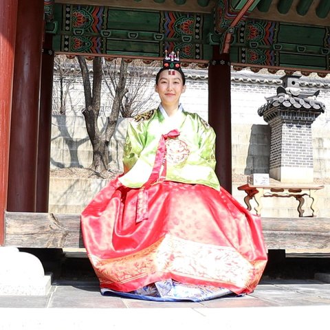 배우 한은교 한복(박은교, Olivia Park)