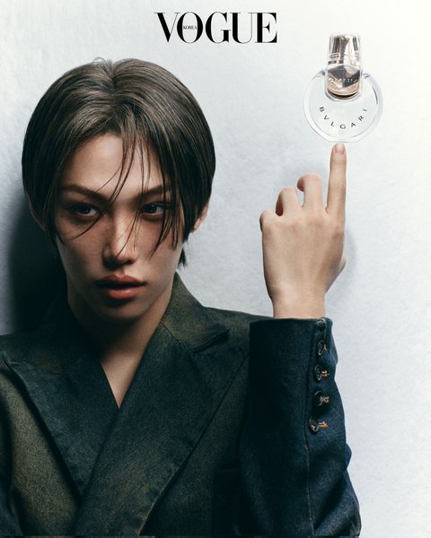 스키즈 필릭스 현진 둘다 향수 화보 찍었는데