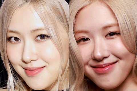 로제 눈성형을 한 것 같네