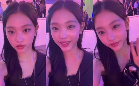 오늘 디올쇼 해린 얼빡 개존예다