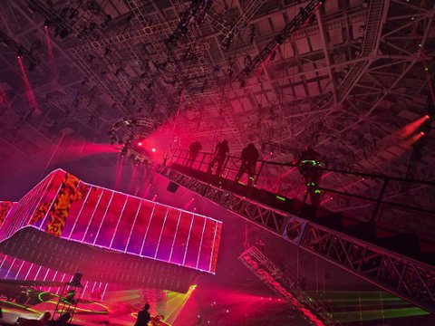 팬들 반응 터진 투바투 콘서트 연출