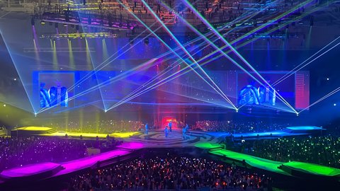 팬들 반응 터진 투바투 콘서트 연출