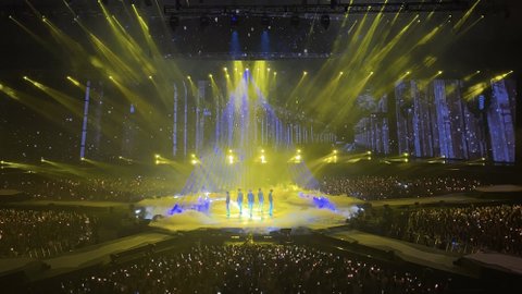 팬들 반응 터진 투바투 콘서트 연출