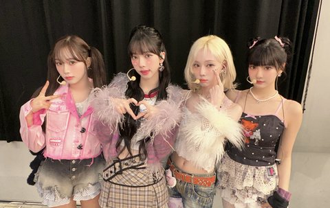 에스파 Hot Mess 라인뮤직 1위