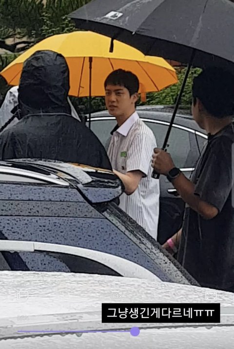 방탄 진 모교 보성고 나타나서 난리남ㄷㄷ