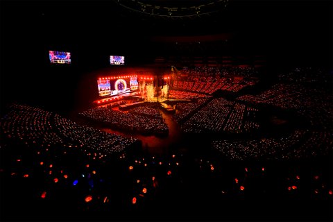 얼굴 난리 난 교세라돔 투바투