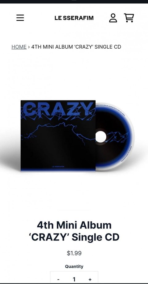 르세라핌 cd한장에 천원이라는데