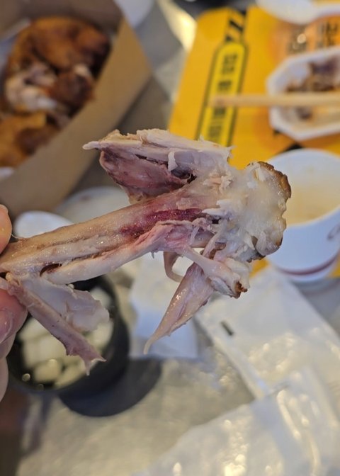 예산시장 백통닭