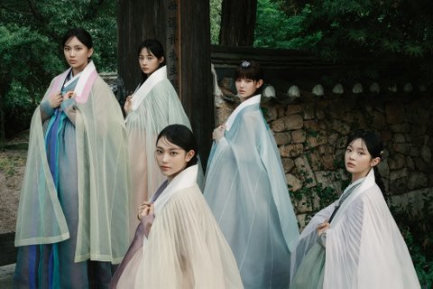 뉴진스 추석 한복사진 떳다