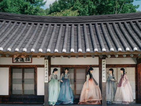 뉴진스 추석 한복사진 떳다