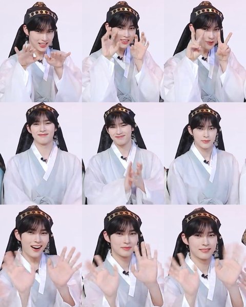 성한빈 한복입은거 다시 보고싶다