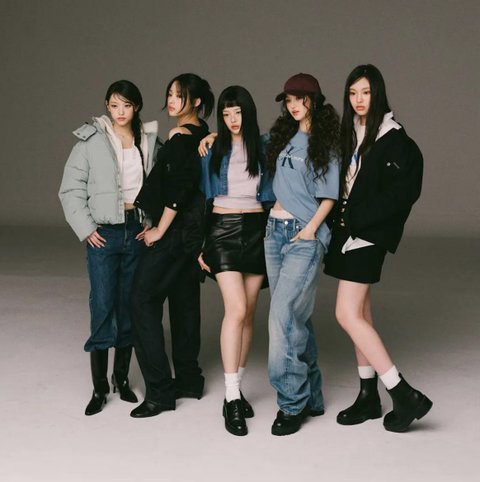 뉴진스 캘빈클라인 뉴 글로벌 앰버서더래