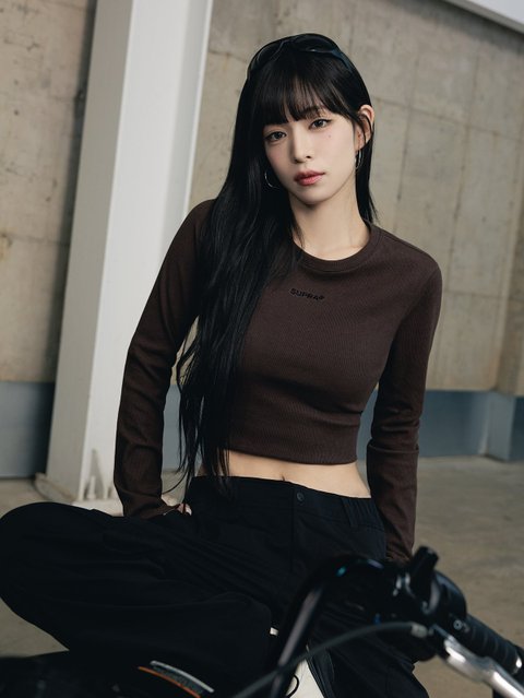 프로미스나인 이채영 수프라 엠버서더 화보