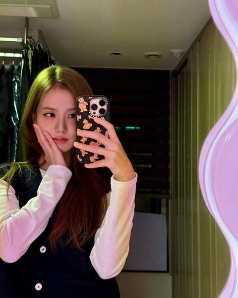 지수 염색한거 넘 이쁘자나