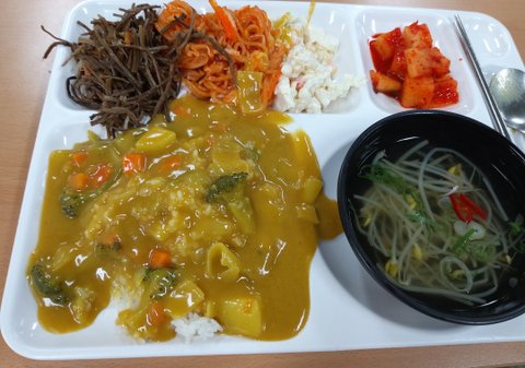나도 올릴래 10, 1인 가구 점심 메뉴(구내식당)