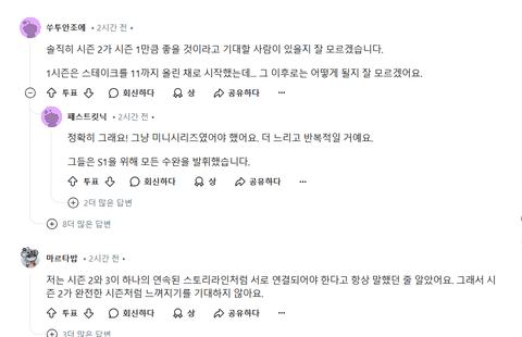 오징어게임 레딧 해외 반응