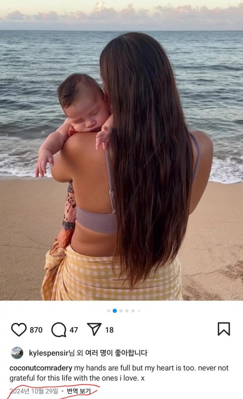 로제 에반 하와이사진 조작맞네