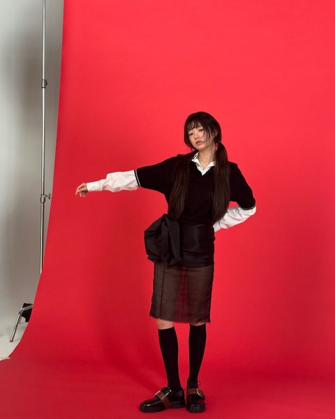 아이브 레이 진짜 동그랗게 생겼는데