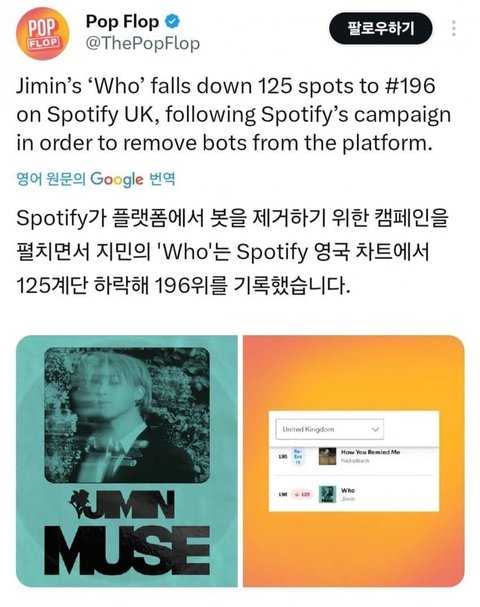 하이브 방탄지민 성적 실체