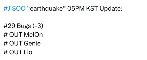 제니 지수도 힘들어하는 요즘 차트에 하투하는 어떨거같음?