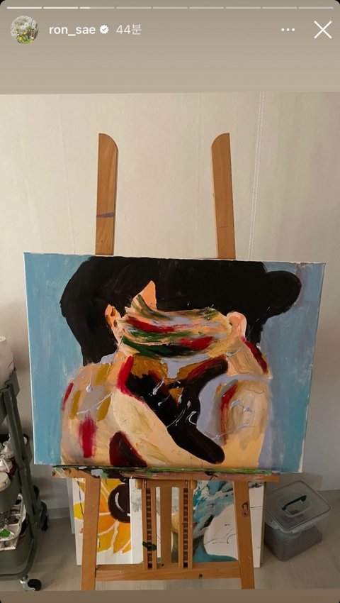 김새론이 과거 그렸던 그림