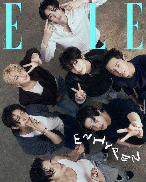 엔하이픈 엘르 4월호…