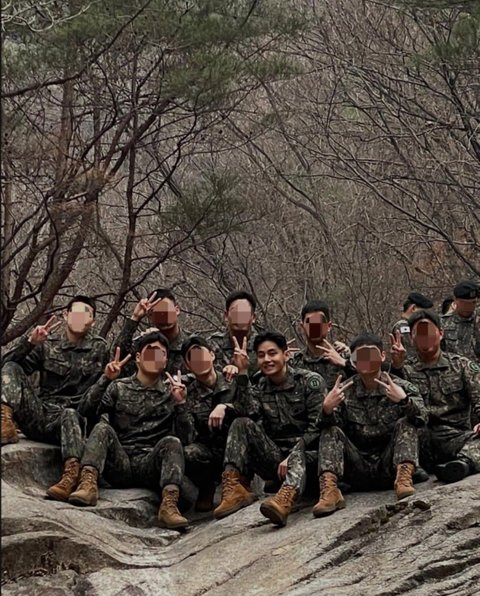 뷔 군사경찰 모범상까지 받았대