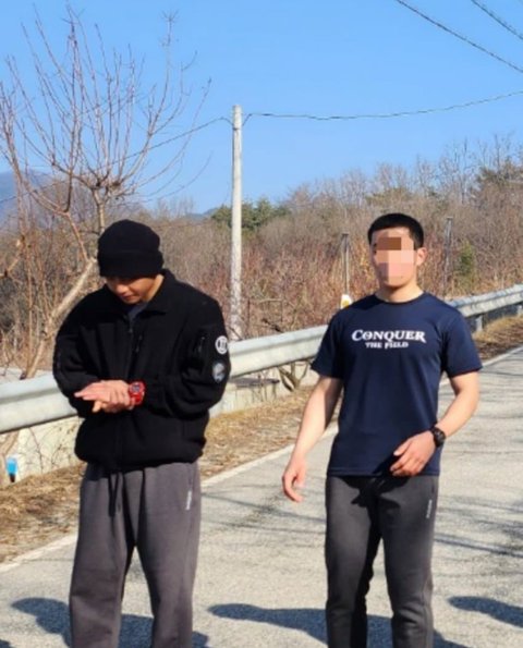 뷔 군사경찰 모범상까지 받았대