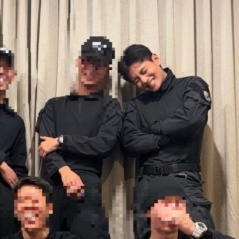 뷔 군사경찰 모범상까지 받았대