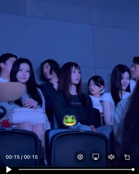 어제 르세라핌 콘서트 다녀온 아일릿 윤아