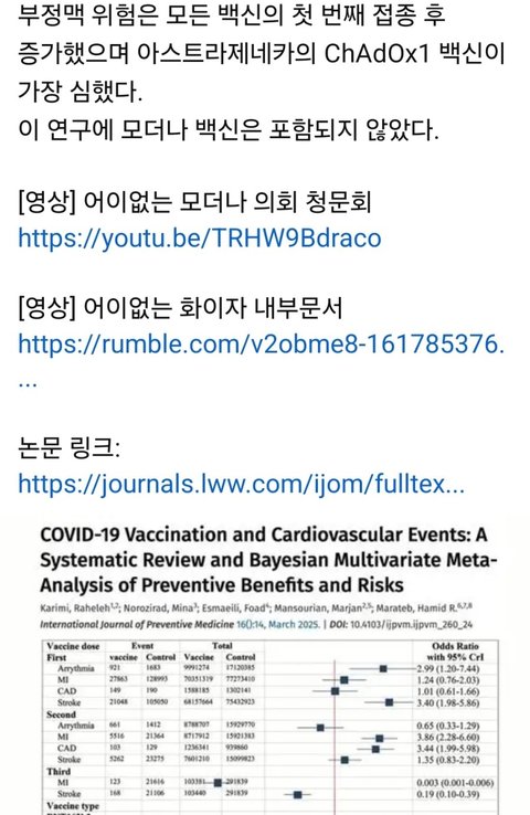 코로나 백신은 결국 사기였네요