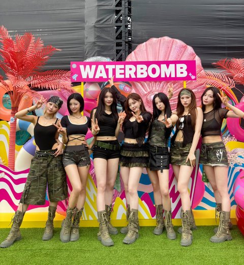 첫 워터밤에 케플러 미쳤다아아