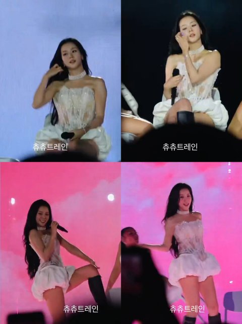 오늘자 천사처럼보이는 지수