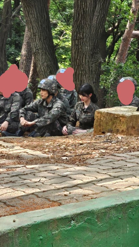 카이 장원영 투샷