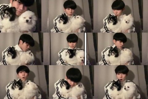 성한빈, 성한관심, 성한보리 조합은 마음을 따뜻하게 해요