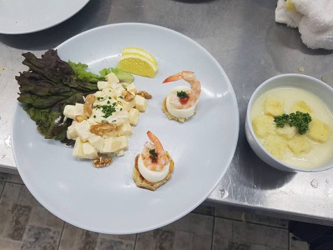 요리학교시절 만든요리들 ㅋㅋ