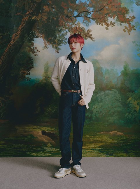 성한빈 x 메종키츠네 25FW… 미쳤다