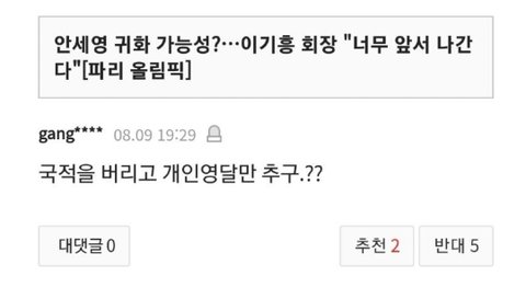 안세영 욕하고 다니는 김연아 극성팬 아줌마