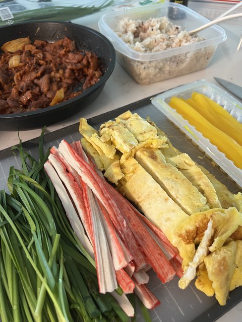 직원들과먹는 도시락만들기