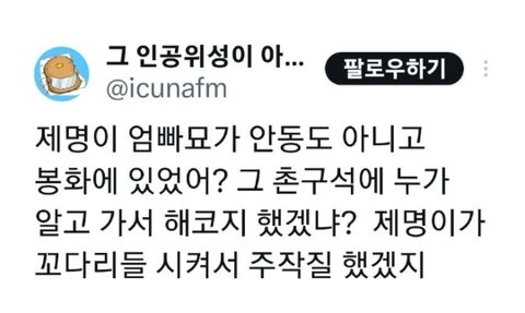 이재명 대통령 악플러