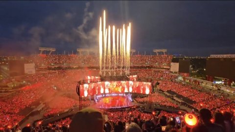 방탄 미국콘 관객비율 - 4