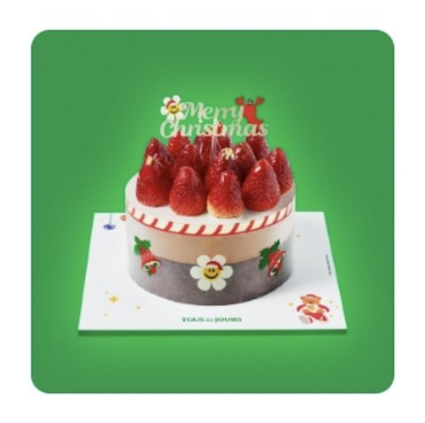 뚜레쥬르 크리스마스 케익… 이게 맞나요?