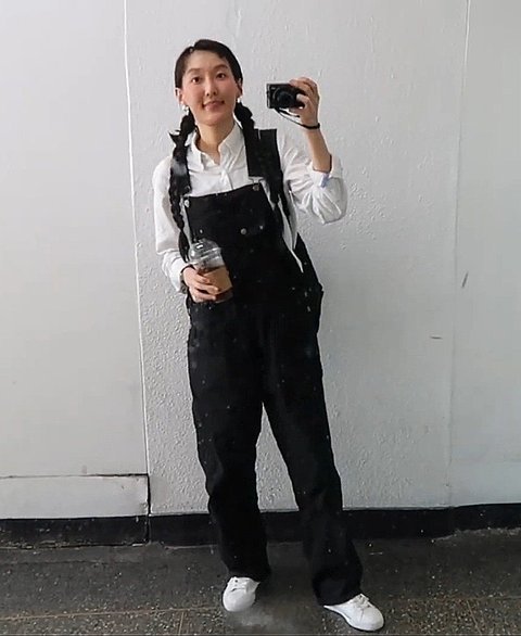 배우 한은교 y2k 스타일