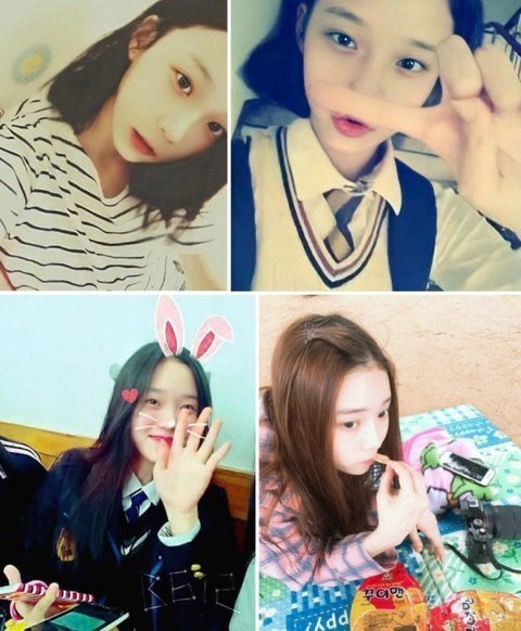 진지하게 윈터 과거 사진 못생김?