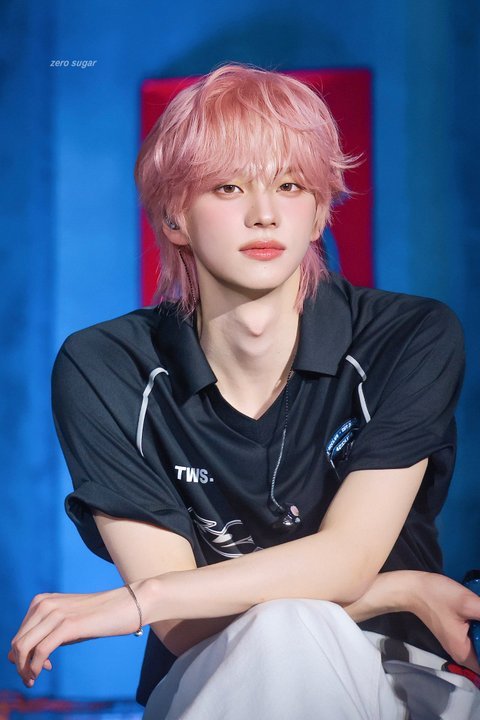 핑크헤어가 가장 잘 어울리는 남돌