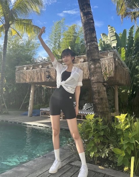 안유진 다리길이 봄?